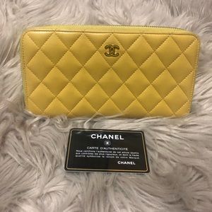Chanel Long Zippy Wallet